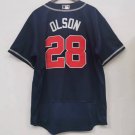 Matt Olson Atlanta Braves Official Baseball Jersey