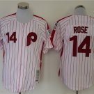 Pete Rose Philadelphia Phillies Jersey white pinstripes