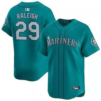 Cal Raleigh Seattle Mariners Official Baseball Jersey