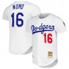 Hideo Nomo #16 Los Angeles Dodgers Official Baseball Mitchell & Ness Jersey