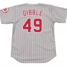 Rob Dibble Cincinnati Reds Official Baseball Majestic Jersey