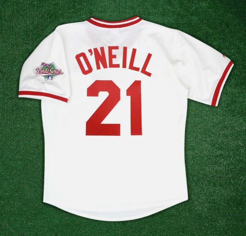 Paul O&acirc;��Neill 1990 Cincinnati Reds Official Baseball Majestic Jersey