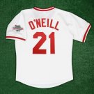 Paul O’Neill 1990 Cincinnati Reds Official Baseball Majestic Jersey