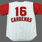 Leo Cardenas Cincinnati Reds Official Baseball Majestic Jersey