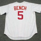 Johnny Bench Cincinnati Reds Official Baseball Jersey Majestic