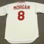 Joe Morgan Cincinnati Reds Official Baseball Majestic Jersey