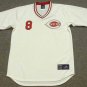 Joe Morgan Cincinnati Reds Official Baseball Majestic Jersey