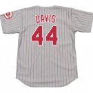 Eric Davis 1996 Cincinnati Reds Official Baseball Majestic Jersey