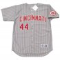 Eric Davis 1996 Cincinnati Reds Official Baseball Majestic Jersey