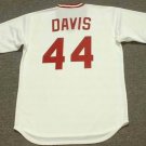 Eric Davis 1990 Cincinnati Reds Official Baseball Majestic Jersey