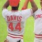 Eric Davis 1987 Cincinnati Reds Official Baseball Majestic Jersey