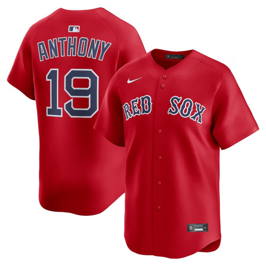 Roman Anthony Boston Red Sox official Baseball Jersey Red