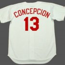 Dave Concepcion Cincinnati Reds Official Baseball Majestic Jersey