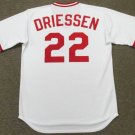 Dan Driessen Cincinnati Reds Official Baseball Majestic Jersey