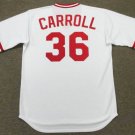 Clay Carroll Cincinnati Reds Official Baseball Majestic Jersey