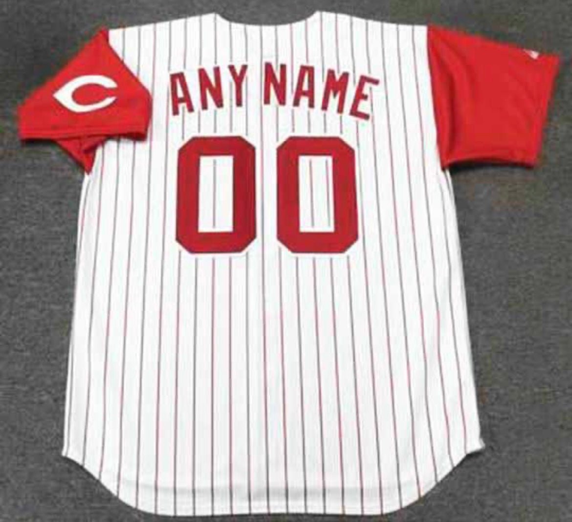 Any Name & Number Customized 1990&acirc;��s Cincinnati Reds Official Baseball jersey Majestic