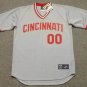 Any Name & Number Customized 1970&acirc;��s Cincinnati Reds Official Baseball jersey Majestic
