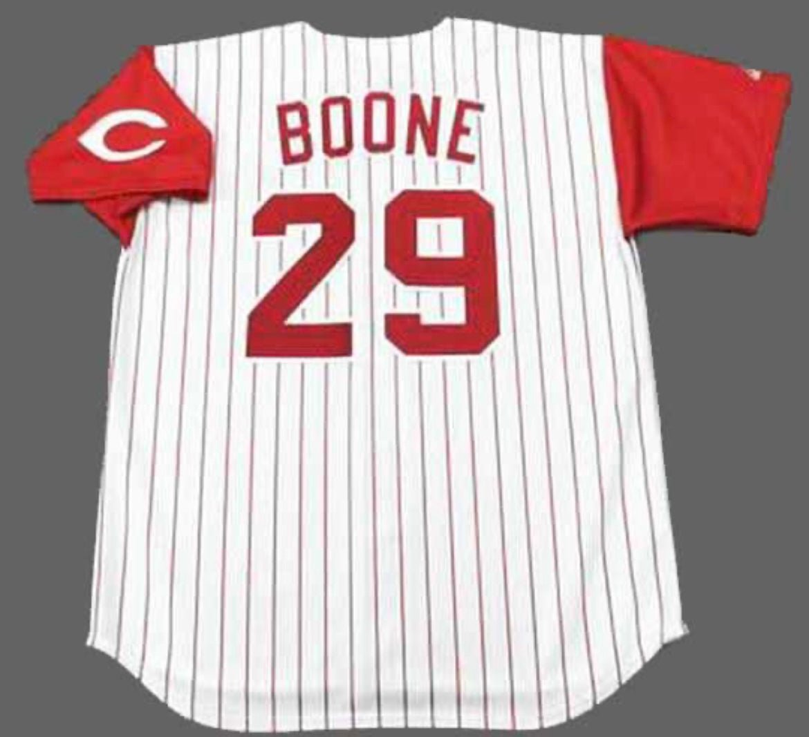 Brett Boone Cincinnati Reds Official Baseball Majestic Jersey