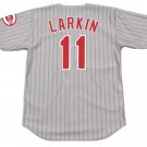 Barry Larkin 1993 Cincinnati Reds Official Baseball Majestic Jersey