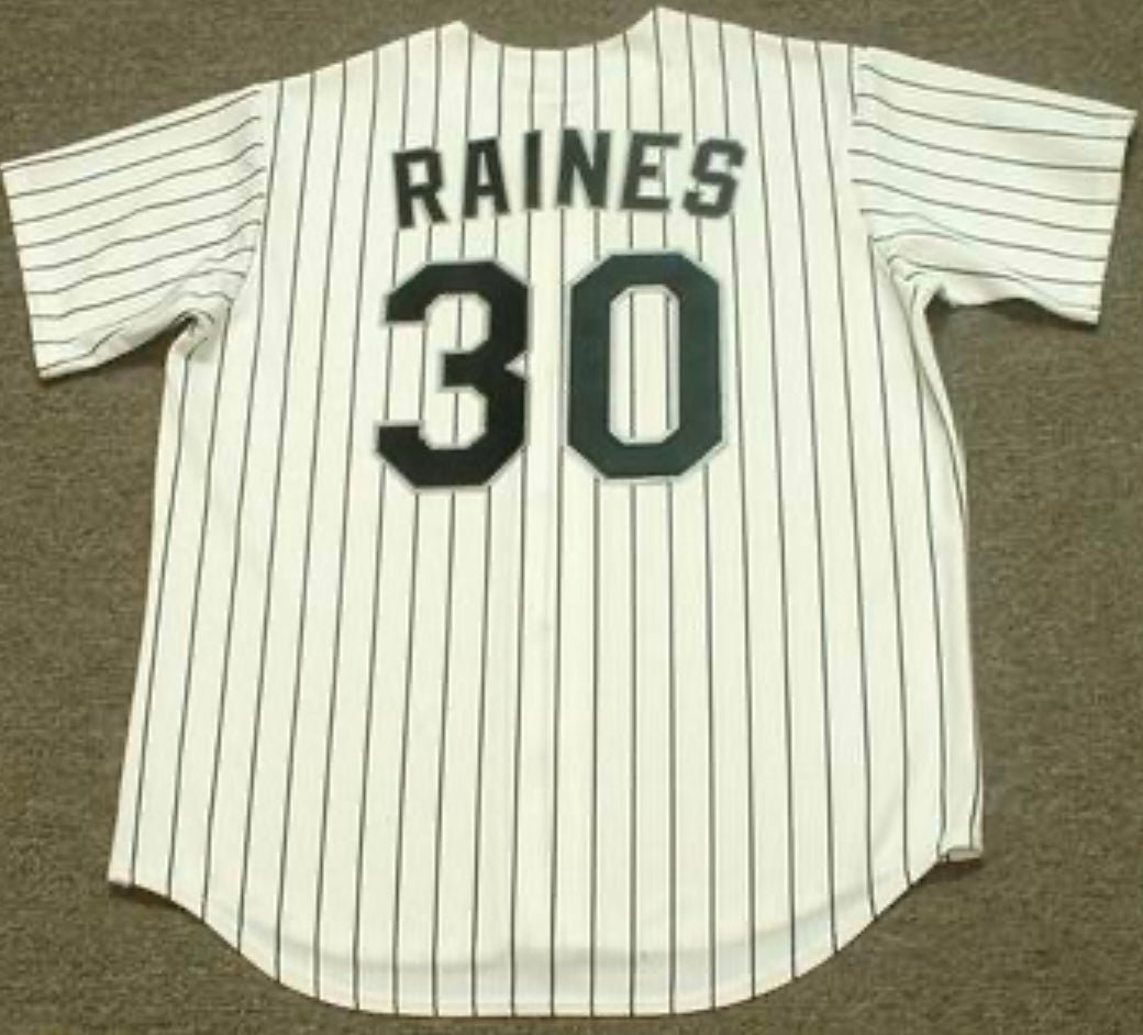 Tim Raines Chicago White Sox Official Baseball Majestic Jersey
