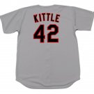 Ron Kittle 1990 Chicago White Sox Official Baseball Majestic Jersey