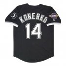 Paul Konerko 2005 Chicago White Sox Official Baseball Mitchell & Ness Jersey black