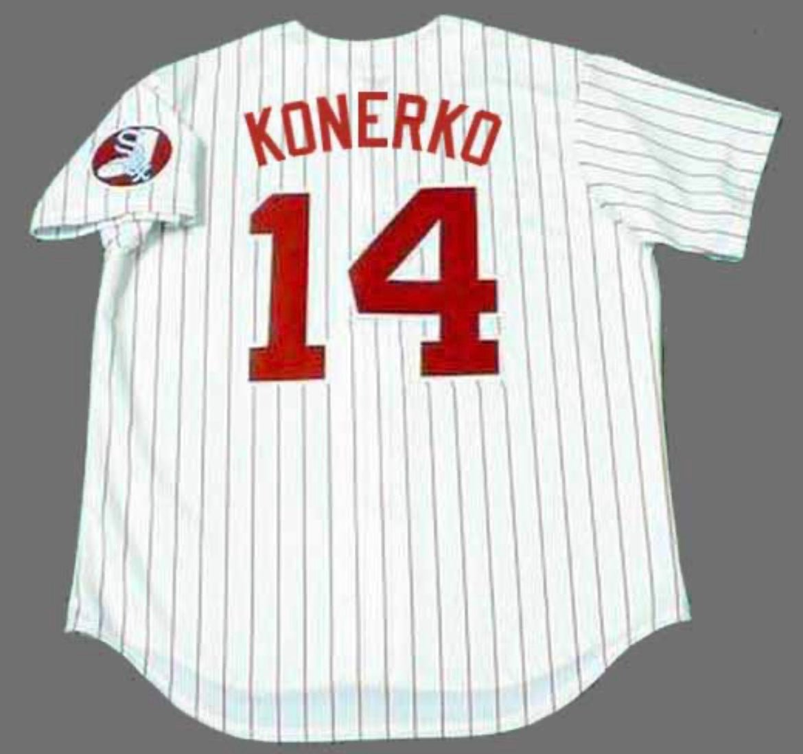 Paul Konerko Chicago White Sox Official Baseball Majestic retro Jersey