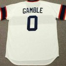 Oscar Gamble Chicago White Sox Official Baseball Majestic Jersey