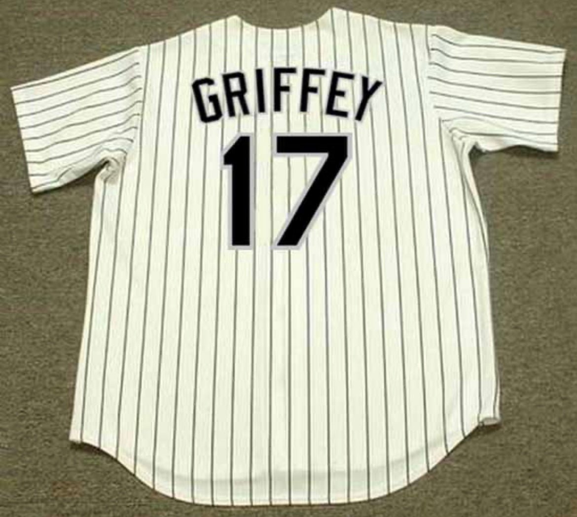 Ken Griffey Jr. Chicago White Sox Official Baseball Majestic Jersey