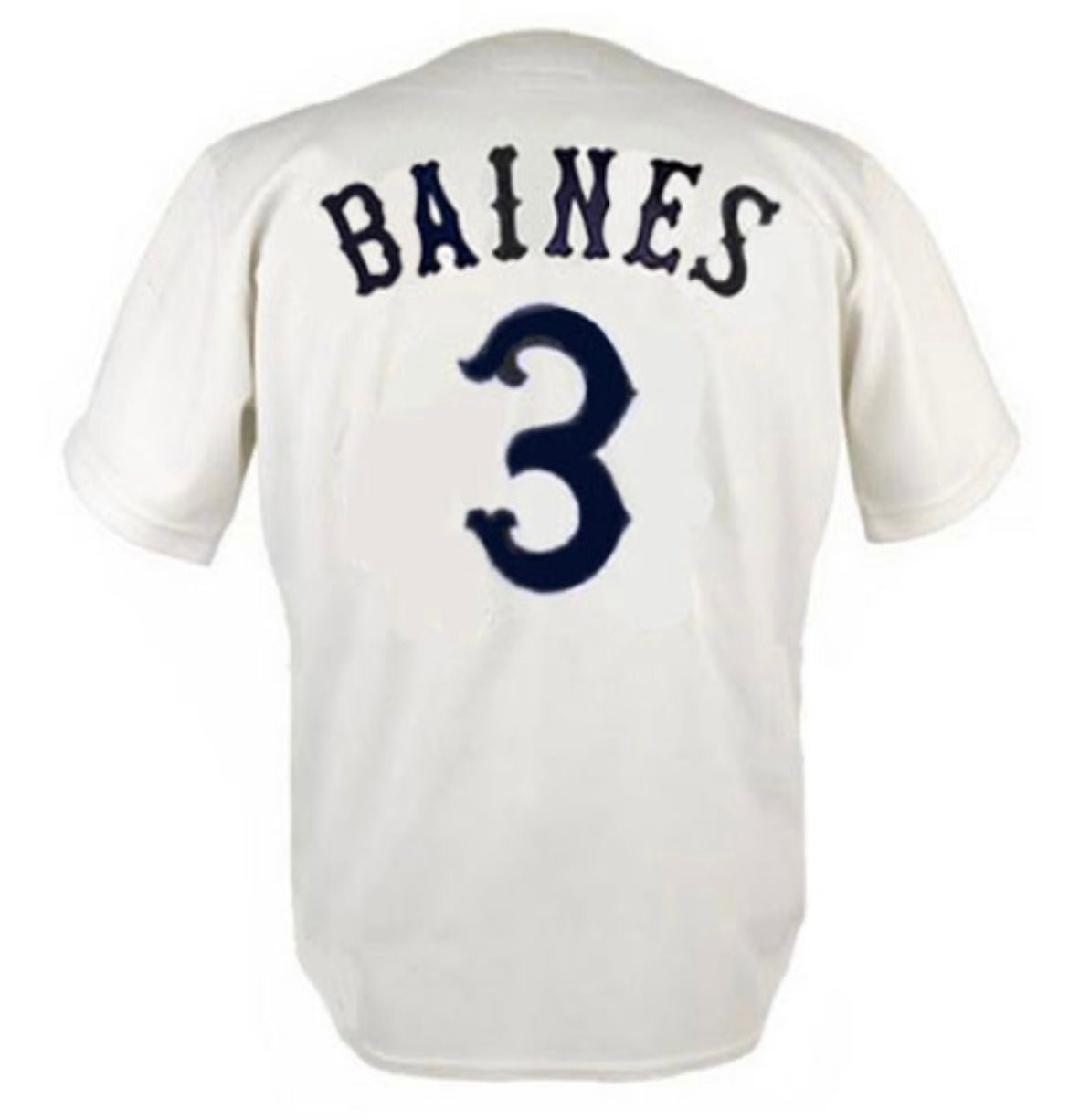 Harold Baines Chicago White Sox Official Baseball Majestic Jersey