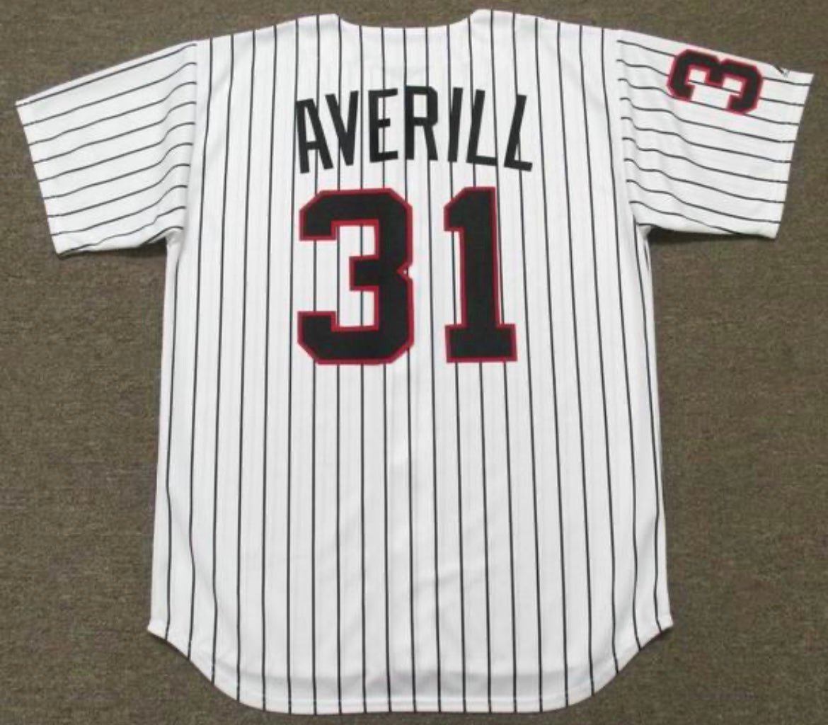 EARL AVERILL Chicago White Sox Official Baseball Majestic Jersey