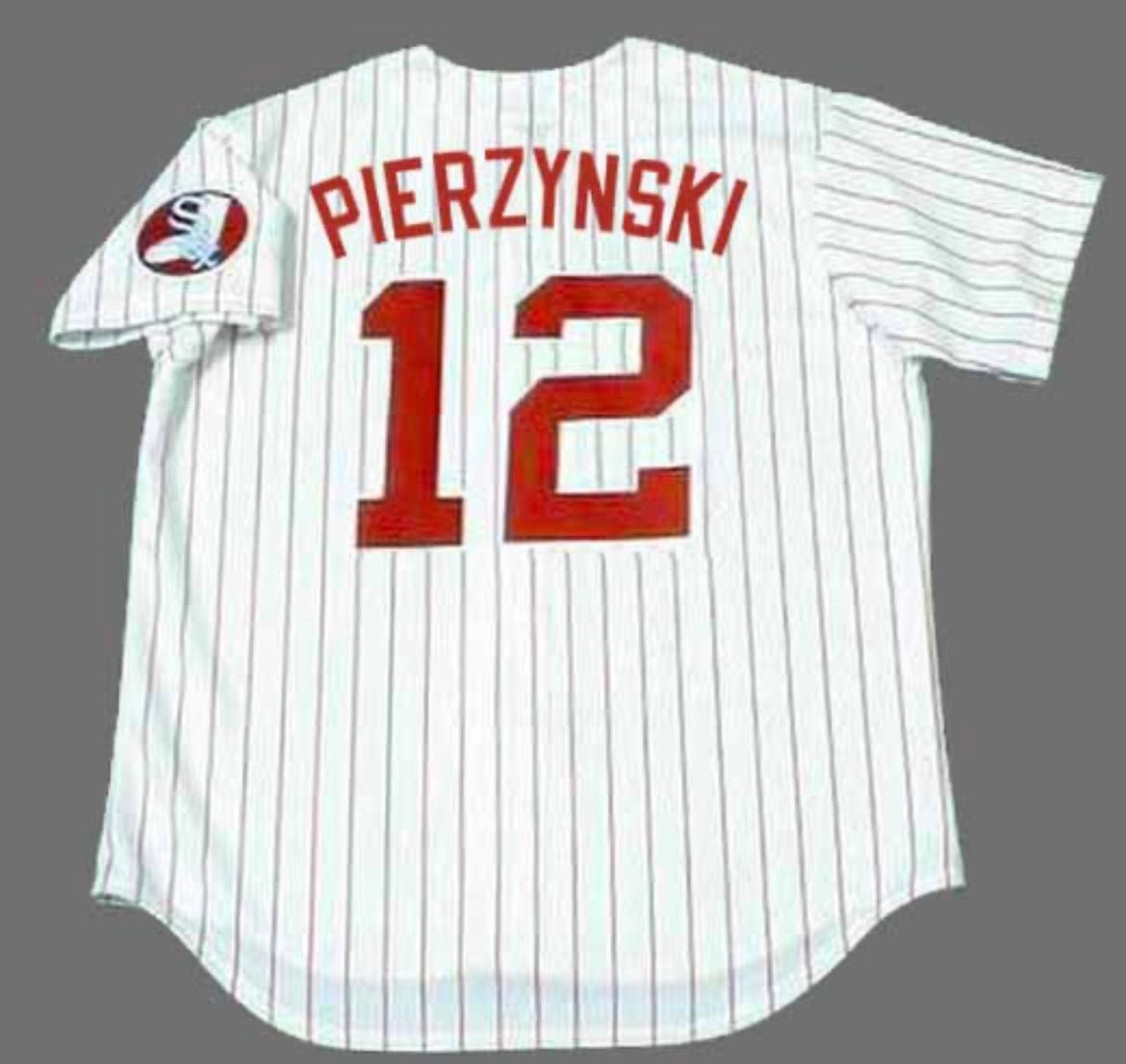 AJ PIERZYNSKI Chicago White Sox Official Baseball Majestic Jersey