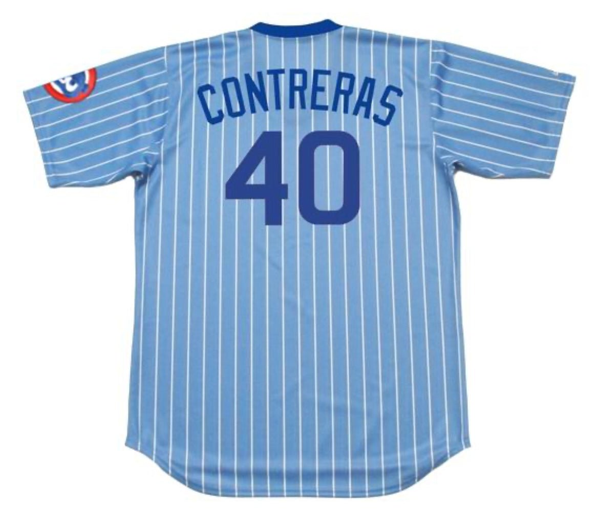 WILLSON CONTRERAS Chicago Cubs Official Baseball Majestic Jersey