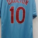 Darren Daulton 1983  Philadelphia Phillies Official Baseball Mitchell & Ness Jersey