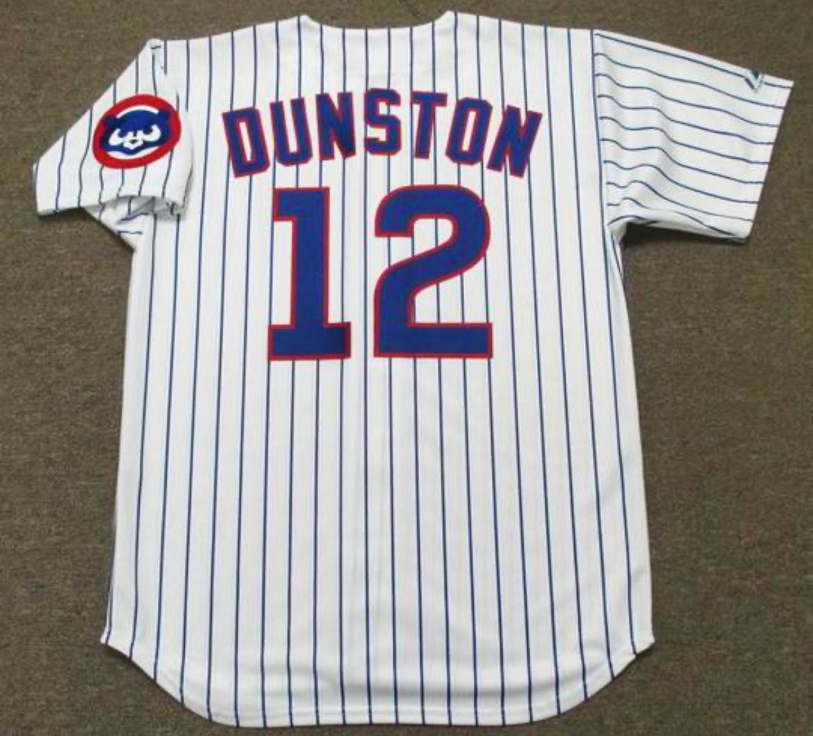 Shawon Dunston 1992 Chicago Cubs Official Baseball Majestic Jersey