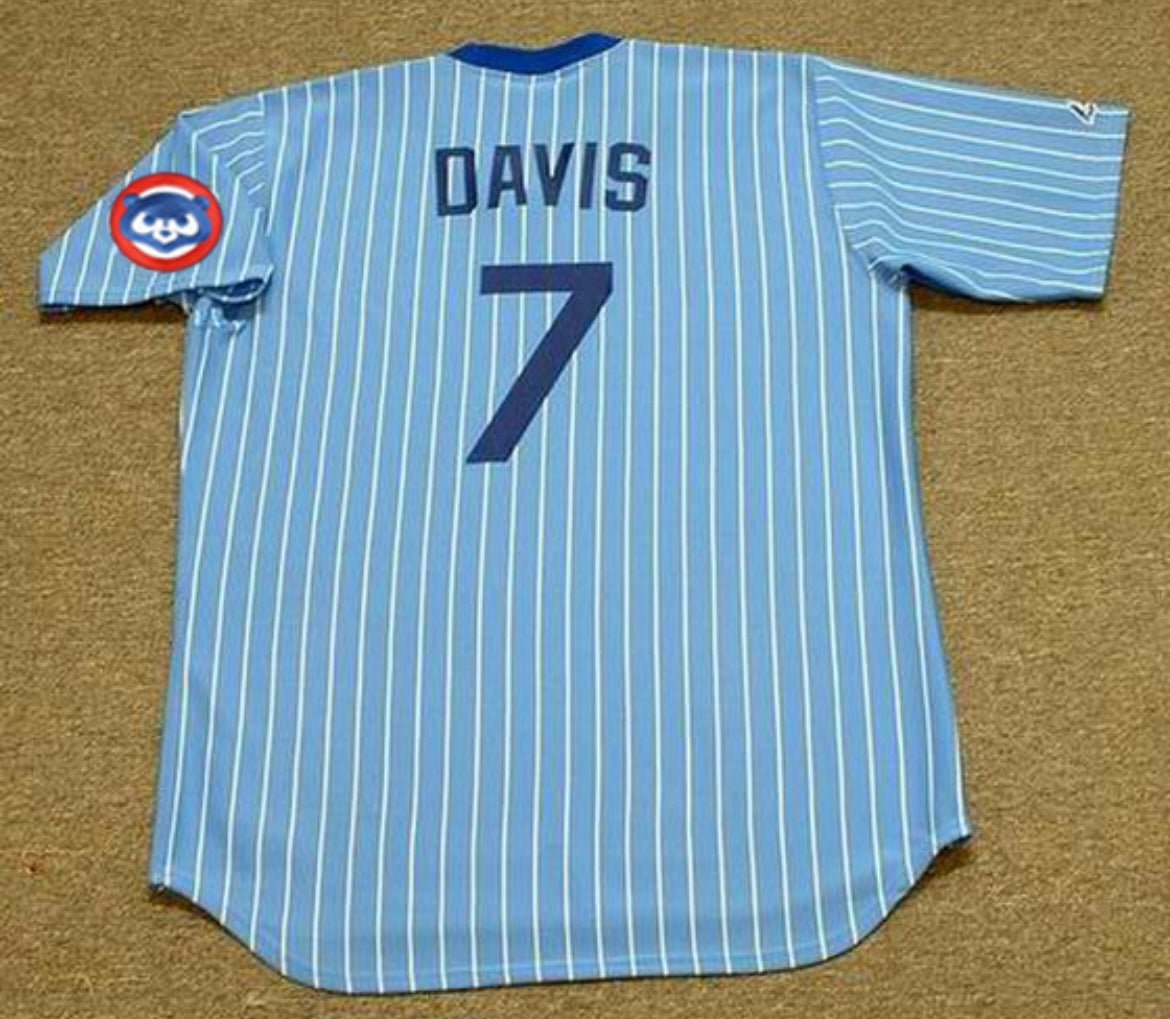 Jody Davis 1981 Chicago Cubs Official Baseball Majestic Jersey