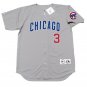 David Ross Chicago Cubs Official Baseball Majestic Jersey gray