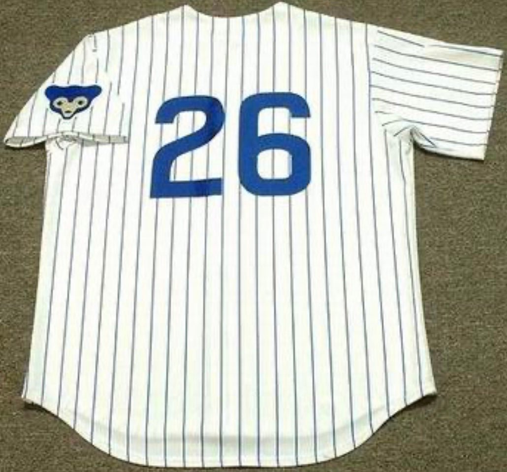 Billy Williams 1969 Chicago Cubs Official Baseball Majestic Jersey White