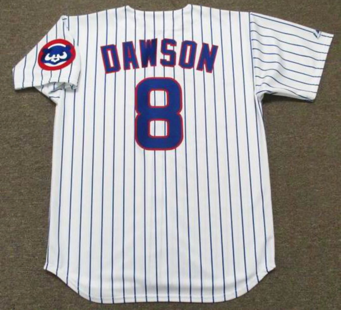 Andre Dawson 1992 Chicago Cubs Official Baseball Majestic Jersey