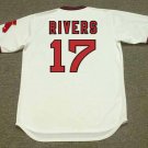 Mickey Rivers Anaheim California Angels Official Baseball Majestic Jersey