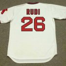 Joe Rudi Anaheim California Angels Official Baseball Majestic Jersey