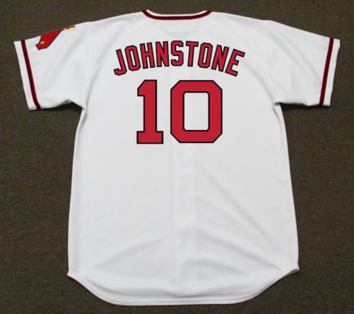Jay Johnstone California Angels Official Baseball Majestic Jersey