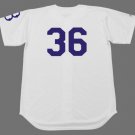 DON NEWCOMBE Brooklyn Dodgers Official Baseball Majestic Jersey