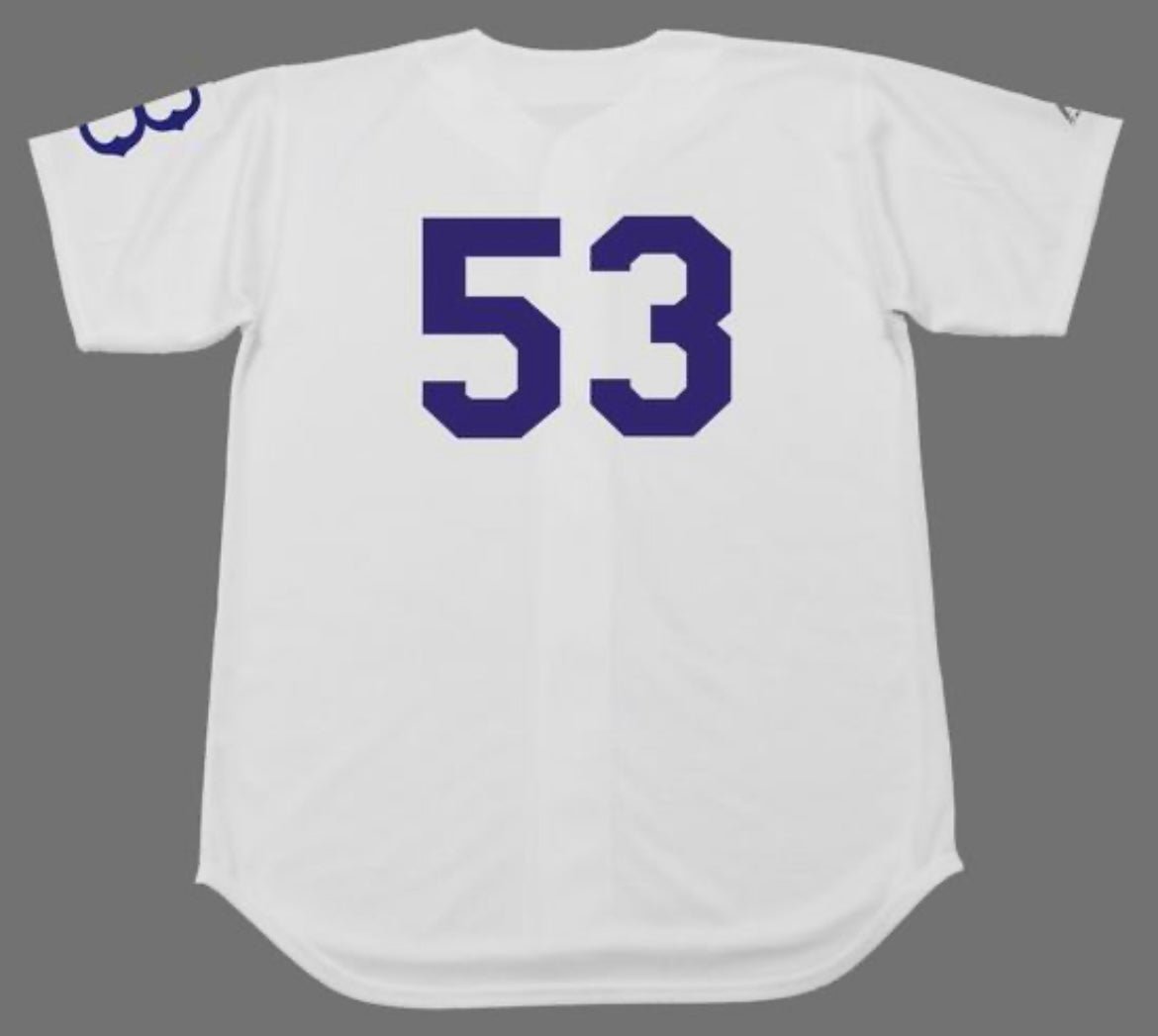 Don Drysdale Brooklyn Dodgers Official Baseball Majestic Jersey