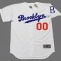 Any Name & Number Customized Brooklyn Dodgers Official Baseball jersey Majestic white