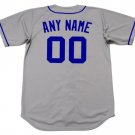 Any Name & Number Customized Brooklyn Dodgers Official Baseball jersey Majestic gray
