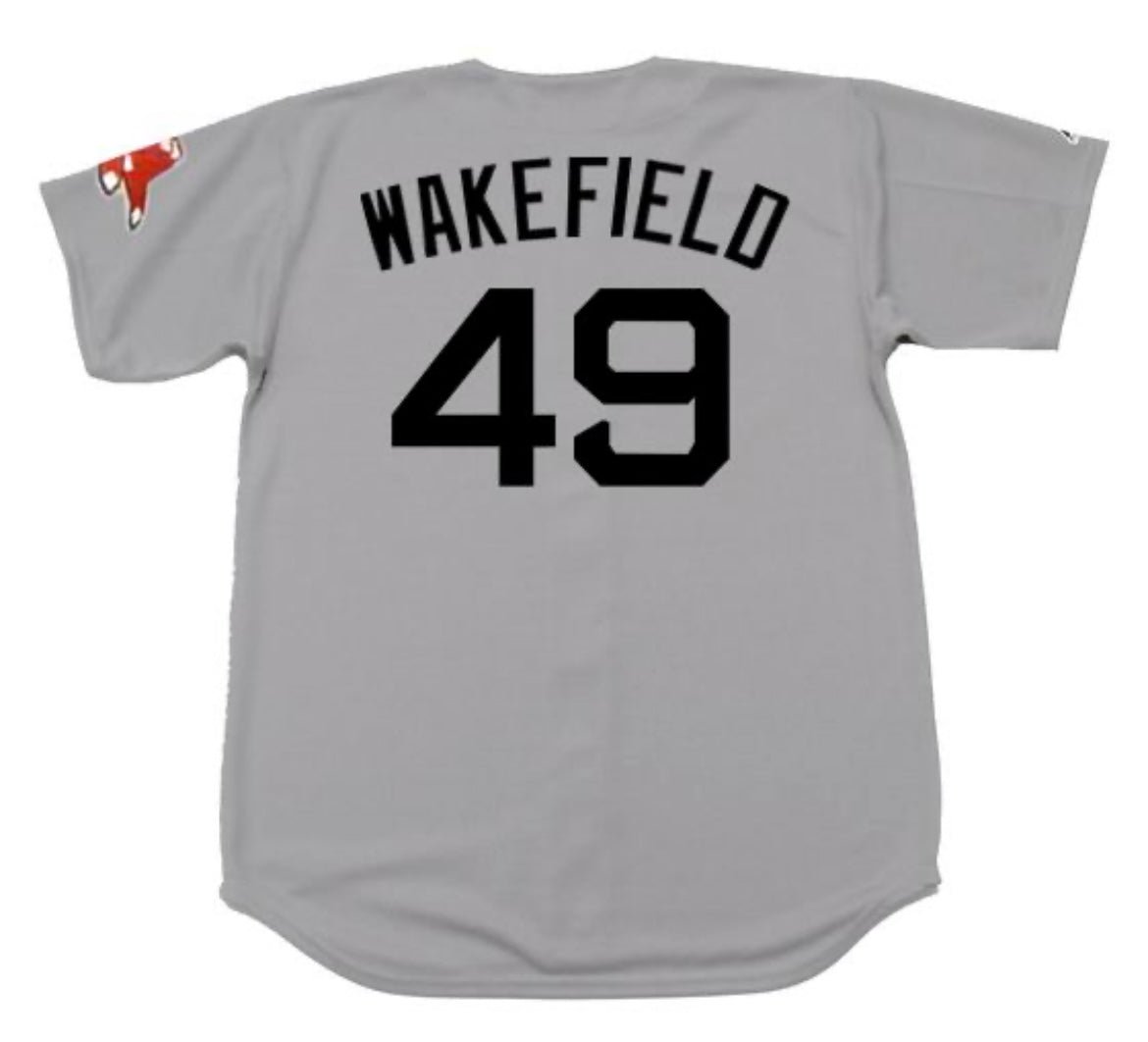 Tim Wakefield 2004 Boston Red Sox Official Baseball Majestic Jersey
