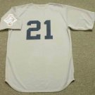 Roger Clemens 1987 Boston Red Sox Official Baseball Majestic Jersey gray