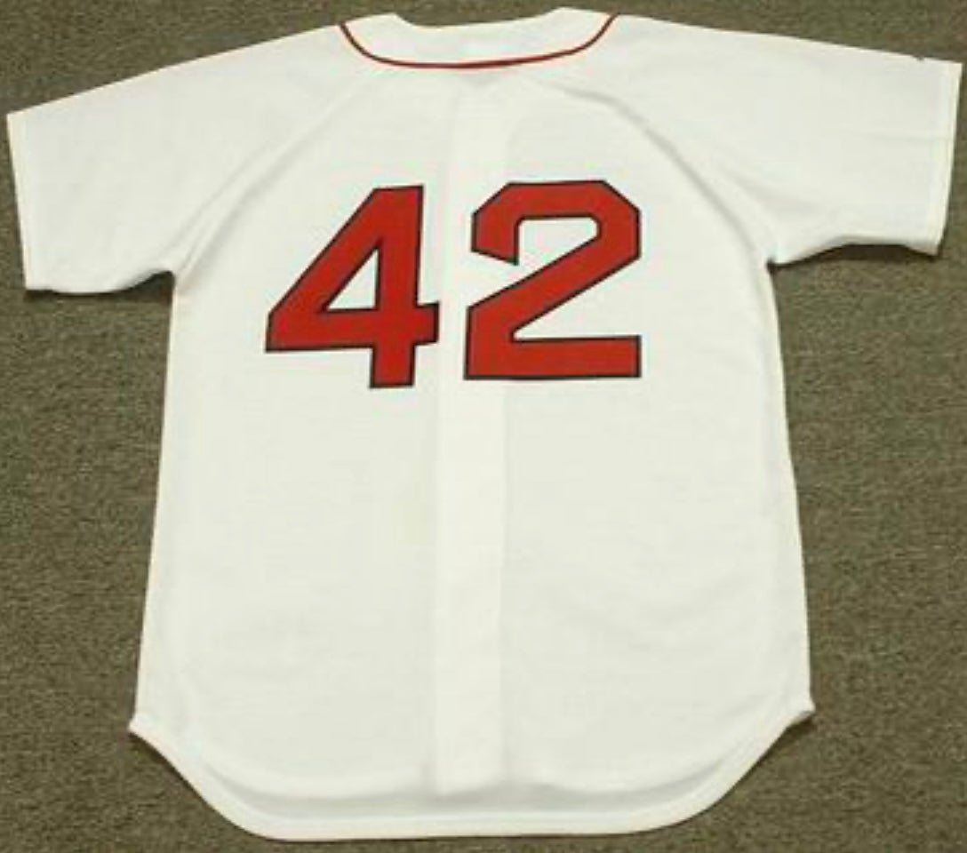 Mo Vaughn Boston Red Sox Official Baseball Majestic Jersey