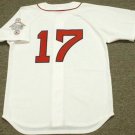 Marty Barrett 1987 Boston Red Sox Official Baseball Majestic Jersey white
